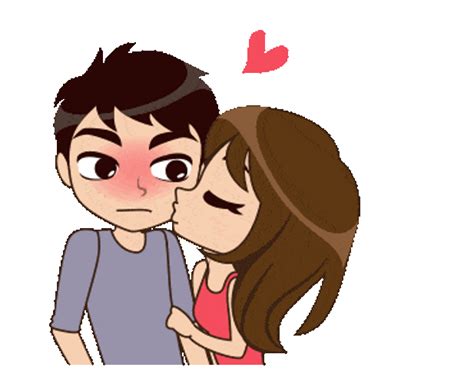 kissing animated images